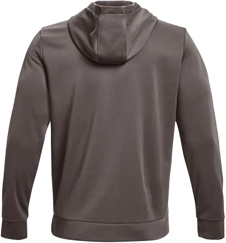 Vista 6 de Under Armour Sudadera con capucha de vellón ArmourFleece con logotipo grande para hombre