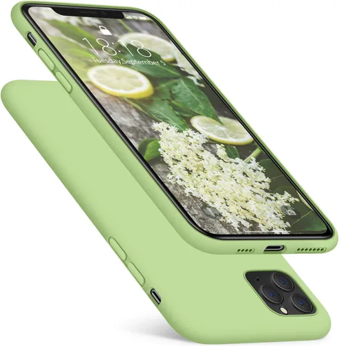 Vista 10 de DTTO Funda compatible con iPhone 11 Pro Max, funda de silicona [protección mejorada de cámara y pantalla] con cojín de rejilla de panal para iPhone