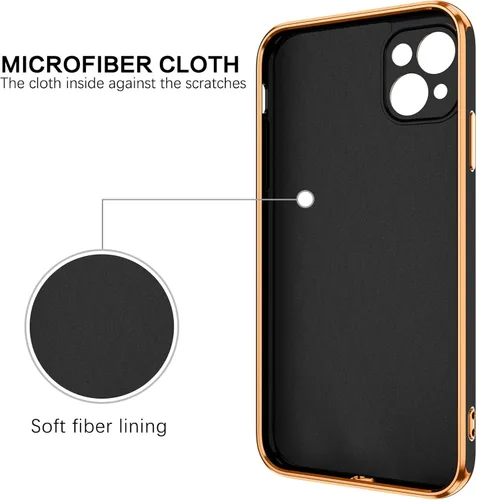 Vista 3 de BENTOBEN Funda para iPhone 13 Mini con soporte de anillo de 360°, ajuste delgado, a prueba de golpes, soporte magnético para automóvil, compatible