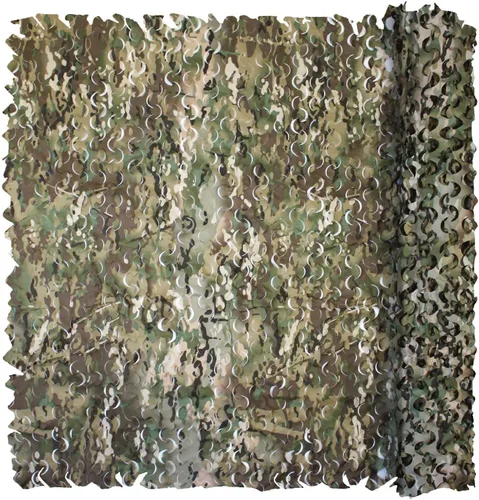 Vista 10 de Red de camuflaje en rollo a granel, red de camuflaje para caza, ejército, fiesta, decoración, protección solar