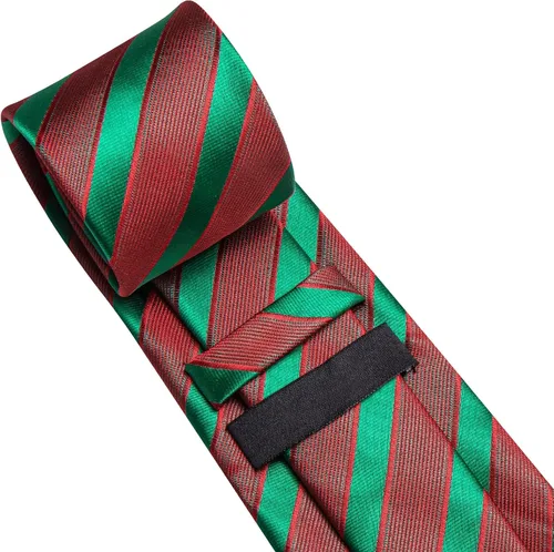 Vista 214 de Dubulle Corbata tejida de cachemira para hombre y gemelos de pañuelo para hombre, conjunto de gemelos para boda formal y negocios