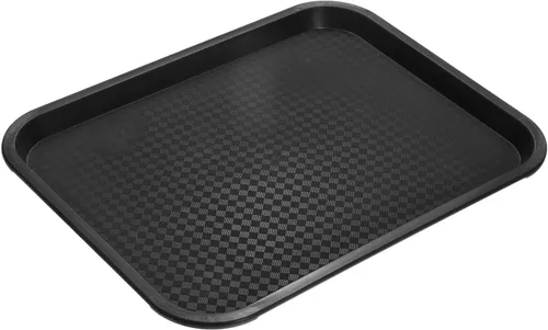 Vista 10 de uxcell Bandejas de plástico de comida rápida a granel de 12 x 16 pulgadas rectangulares para servir, bandejas de cafetería, platos para servir