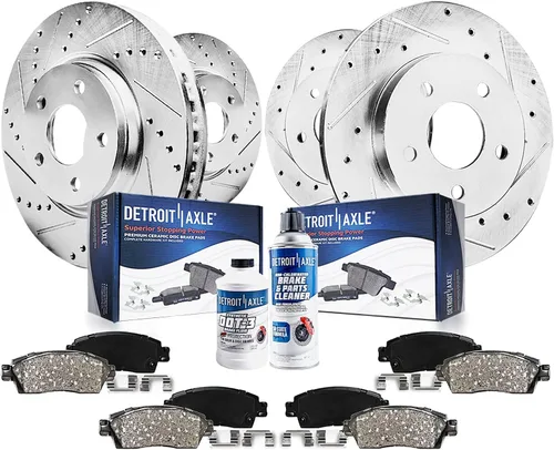 Vista 38 de Detroit Axle - Kit de freno delantero para Ford F-150 2010-2011, Ford Expedition Lincoln Navigator 2010-2021, repuesto de pastillas de freno
