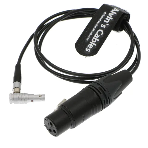 Vista 2 de Alvin's Cables Arri Alexa Mini Cable de Audio 5 Pin 00 Macho a XLR 3 Pin Hembra