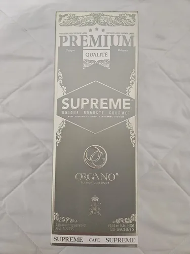 Vista 8 de 2 Cajas ORGANO Café Supreme, 100% Ganoderma Lucidum con Ginseng (40 Sobres)