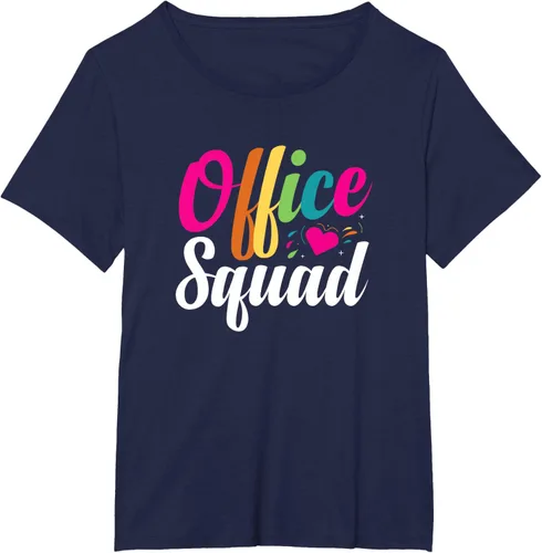 Vista 8 de Oficina escuadra administrativa asistente escuela secretario regalo camiseta Negro