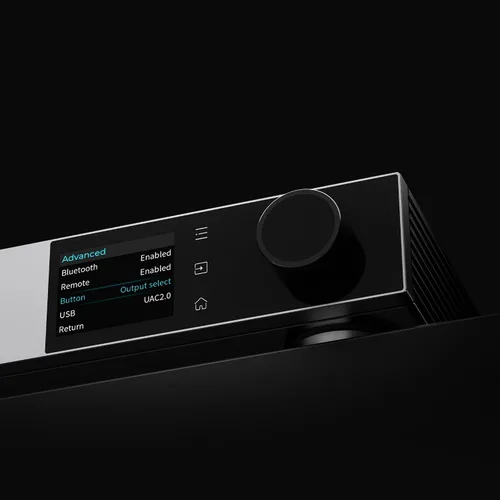 Vista 3 de TOPPING D900 DAC Ultra-Insigne con Arquitectura de 1-Bit PSRM Desarrollada Internamente, 140dB THD, Bluetooth LDAC, Afinación PEQ, Pantalla a Todo