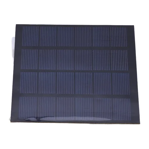 Vista 3 de Panel solar monocristalino de 6V 1.5W alta tasa de conversión Tamaño compacto resistente al agua resistente a los rayos UV Diseño para bicicleta