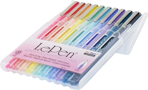 Vista 2 de Marvy Uchida Le Pen Colores Pastel - Juego de 10