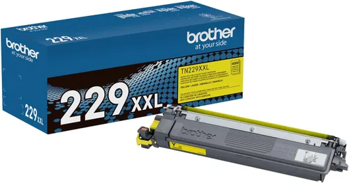 Vista 6 de Cartucho de tóner Brother genuino TN229XXLBK negro de súper alto rendimiento - Imprime hasta 4,500 páginas (1), compatible con impresoras