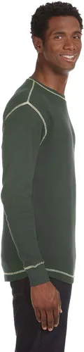 Vista 3 de J. America J8238 - Camiseta térmica de manga larga para hombre