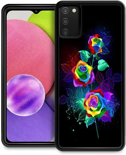 Vista 9 de Funda compatible con Samsung Galaxy A03S, hermosa funda protectora de TPU delgada y suave a prueba de golpes para Samsung Galaxy A03S 4G 4G