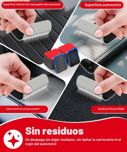Vista 4 de PHIXBEAR Tiras de Gancho y Bucle con Súper Adhesivo Resistente, Hechas de 3M, Resistentes al Calor, Impermeables, para Uso en Exteriores