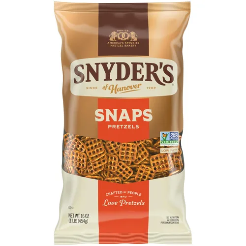 Vista 9 de Snyder's of Hanover Pretzels Butter Snaps de mantequilla, bolsa de 12 onzas