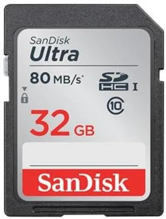 Vista 4 de Sandisk Tarjeta de memoria flash Ultra SDHC 32GB 80MB/S C10 (SDSDUNC-032G-AN6IN)