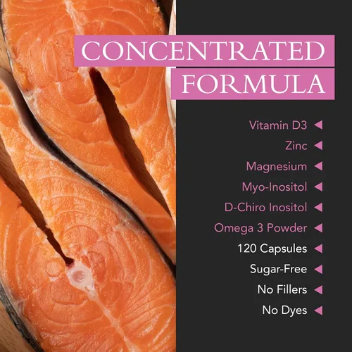 Vista 7 de Ovi Harmony Suplemento para mujeres – Suplementos de equilibrio hormonal y fertilidad – Puede promover la ovulación, la salud endocrina, el alivio