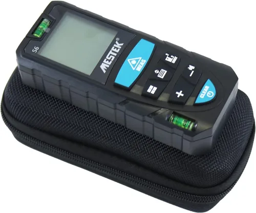 Vista 2 de Suw - Funda rígida de viaje para RockSeed/MiLESEEY, medidor de distancia láser digital Mileseey de 165 pies (solo la caja)