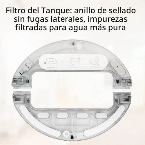 Vista 2 de Ytaland - Caja de depósito de agua de repuesto para Dreame D10 Plus robot aspirador piezas