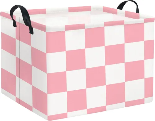 Vista 25 de Cesta rectangular de almacenamiento para bebés y niños, para el hogar, cocina, niñas, lindo contenedor de almacenamiento de juguetes, organizador