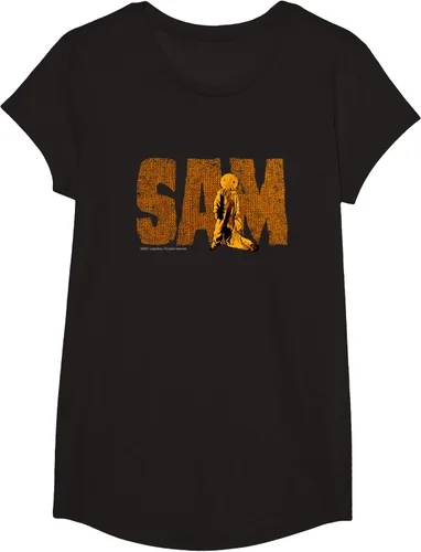 Vista 3 de Trick 'R Treat - Camiseta Sam de pie, Negro, S