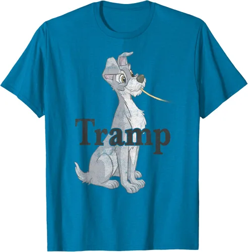 Vista 4 de Disney Lady and The Tramp Spaghetti Tramp - Camiseta para parejas