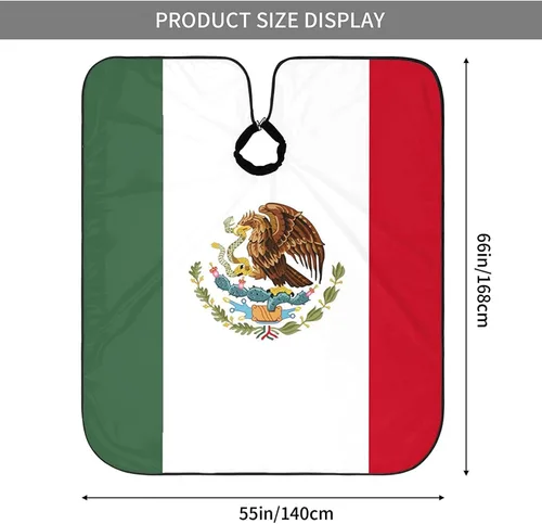 Vista 4 de Capa de peluquero personalizada para hombres Delantal de corte de pelo