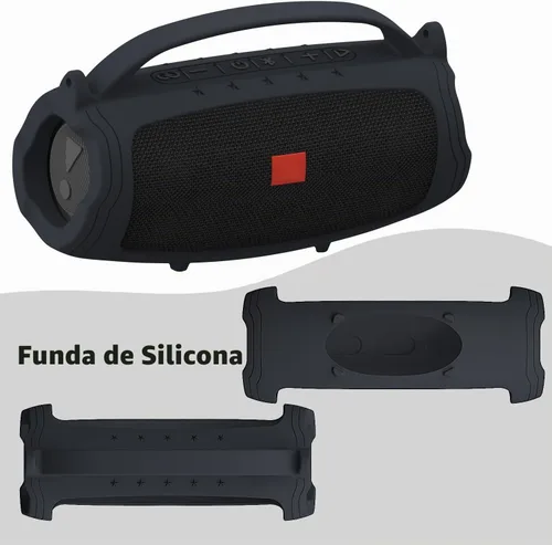 Vista 6 de Funda de silicona para altavoz Bluetooth portátil JBL Charge 4/5