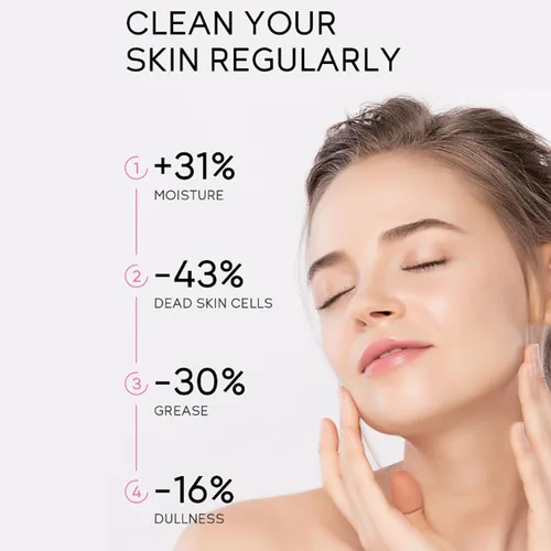 Vista 6 de Gel exfoliante purificador, exfoliante facial, geles hidratantes suaves para el cuerpo, limpieza profunda, para todo tipo de piel (1 unidad)