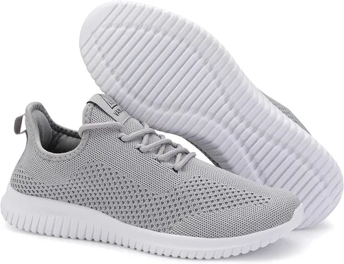 Vista 6 de VAMJAM Zapatos para correr para hombre ultraligeros transpirables zapatos para caminar antideslizantes atléticos zapatillas deportivas modernas