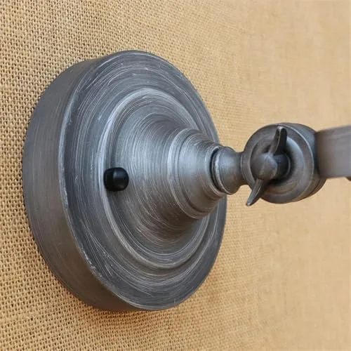 Vista 5 de Lámpara de pared LED E27 industrial retro, decoración de dormitorio y sala de estar, lámpara estilo loft para iluminación moderna del hogar