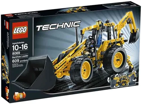 Vista 2 de LEGO Retroexcavadora Technic 8069