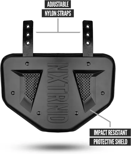 Vista 3 de Nxtrnd B-Plate Pro, placa trasera de fútbol, placa trasera para hombreras