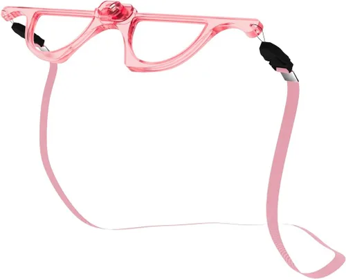 Vista 18 de Eyekepper Lupa de mano gafas de lectura plegables Metalless Lectores sin tornillos con correa para el cuello - Negro +0.50