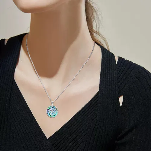 Vista 2 de Collar de nudo de brujas para mujer