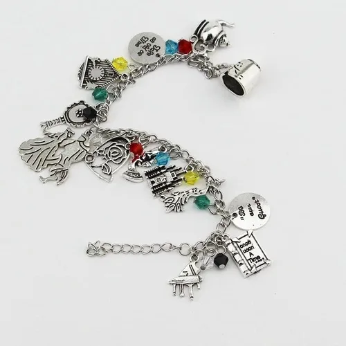 Vista 4 de Blingsoul Elegant Charm Bracelets For Women - Silver Dainty Merchandise Adjustable Charm Bracelet Birthday Jewelry Gift for Girls Her