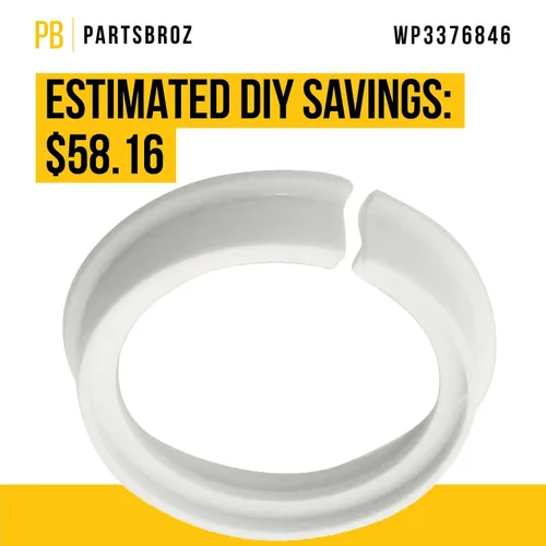 Vista 4 de PartsBroz WP3376846 - Sello de brazo de pulverización inferior, compatible con lavavajillas Whirlpool Kenmore KitchenAid Estate, reemplaza a