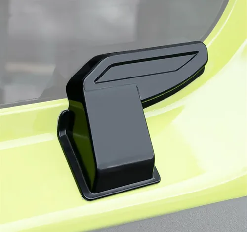 Vista 6 de YOCTM Paquete de 2 cubiertas protectoras de alambre de calefacción para parabrisas trasero para Suzuki Jimny 2019-2026 JB64 JB74W, borde de cable