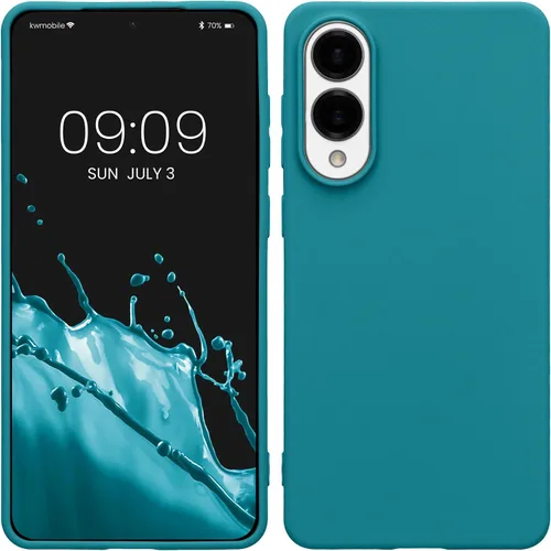 Vista 103 de kwmobile Funda compatible con Samsung Galaxy S23 - Funda protectora de silicona TPU suave y delgada - Piedra antigua