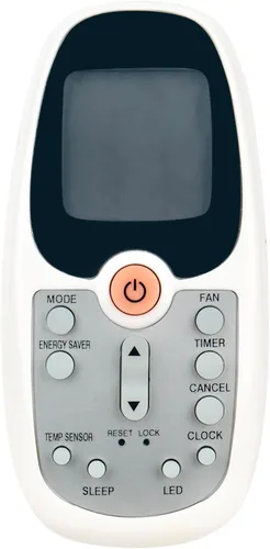Vista 3 de R09B-BGCE PERFASCIN - Control remoto de repuesto para aire acondicionado Keyston Danby Indurama Midea R09B/BGCE KSTAT12-1A KSTAT12-2A KSTAT12-2B