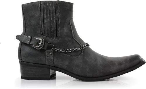 Vista 2 de Ferro Aldo Alejandro MFA606326 - Botas de vestir para hombre, de espuma viscoelástica, estilo casual, con hebilla alta y hebilla