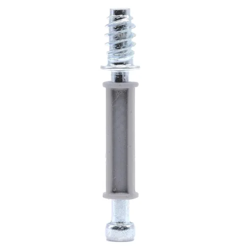 Vista 3 de ReplacementScrews Tornillos de bloqueo de leva compatibles con IKEA Part 118331 (BILLY, BRIMNES, HEMNES, MALM), roscado grueso, pasadores