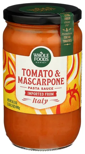 Vista 7 de Whole Foods Market Salsa de pasta entera de tomate cherry y ajo asado, 24 onzas
