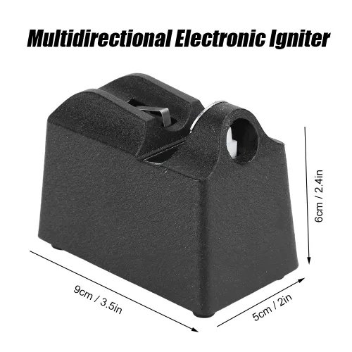 Vista 7 de Encendedores, Pequeño Metal Encendedor Electrónico para la Joyería Soldadura de Gas de Soldadura Antorcha de Encendido de Encendido Incorporado