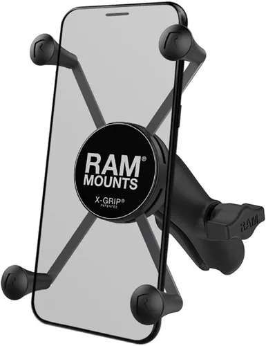 Vista 5 de RAM Mounts RAP-HOL-UN7B-201U X-Grip - Soporte para teléfono con brazo de doble zócalo compuesto (Mediano), compatible con componentes de bola RAM B