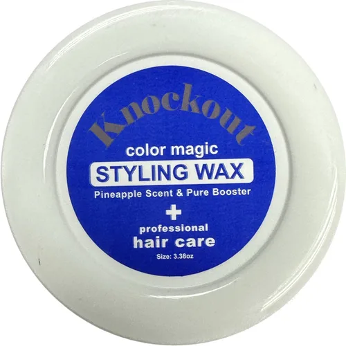 Vista 13 de Knockout Color Magic Hair Styling Wax (01 Charcoal)