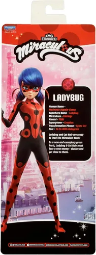 Vista 4 de Miraculous Muñeca de moda Heroez de la temporada 6 de Ladybug con accesorio de Playmates Toys