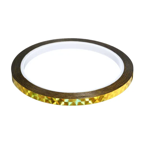 Vista 30 de YOKIVE Cinta de prisma, cintas decorativas holográficas reflectantes autoadhesivas, ideal para proyectos de manualidades, arte de bricolaje, hogar