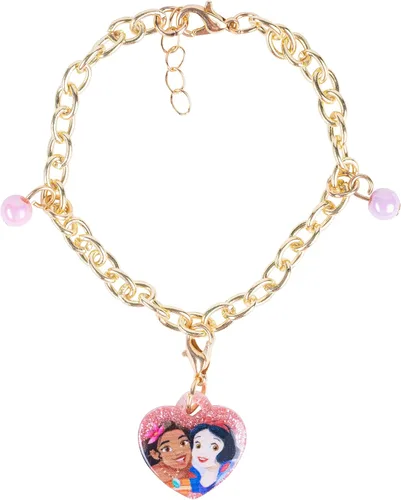 Vista 4 de LUV HER Juego de caja de abalorios para niñas con 1 pulsera y 5 dijes intercambiables, a partir de 3 años