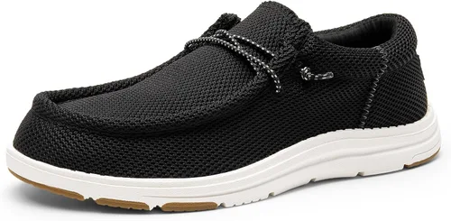 Vista 9 de Bruno Marc Mocasines casuales con soporte de arco para hombre Caqui