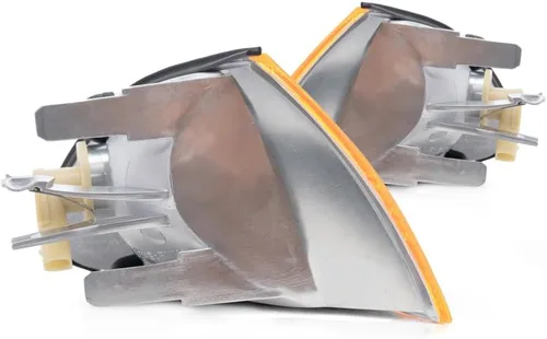 Vista 7 de KarParts360 Para 2001 BMW 330i Parque/luz de señal Par de conductor y pasajero lado sedán/vagón con bombillas reemplaza BM2520104 BM2521104 BM2521104